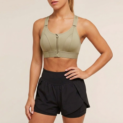 Front Zipper Adjustable Bra