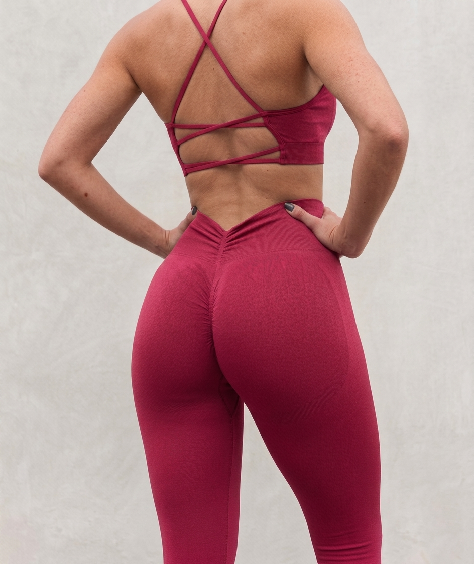 V-Fold Seamless Pants