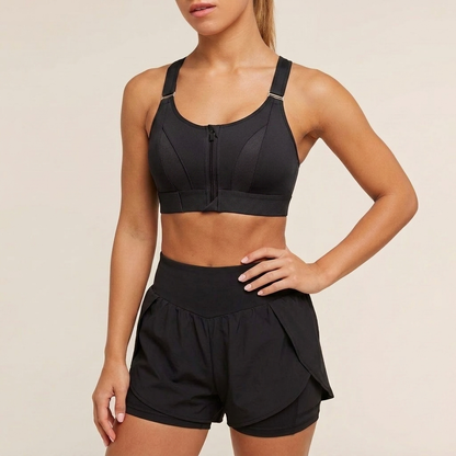 Front Zipper Adjustable Bra