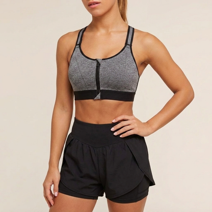 Front Zipper Adjustable Bra