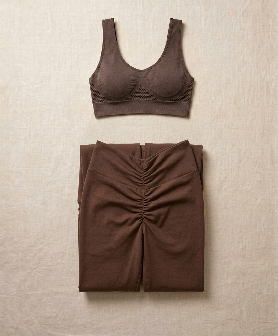 V-Fold Seamless Pants