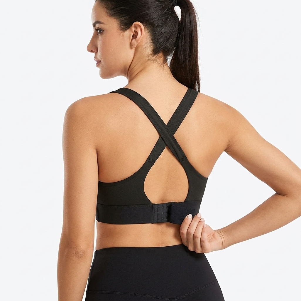 Front Zipper Adjustable Bra