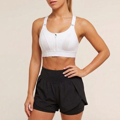 Front Zipper Adjustable Bra