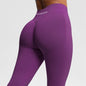 2025 Bum Shaping Leggings Impact Women Seamless Sports Yoga Pants Low Ribbed Band Gym clothes Fitness Workout Scrunch Butt Tight