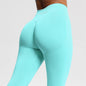 2025 Bum Shaping Leggings Impact Women Seamless Sports Yoga Pants Low Ribbed Band Gym clothes Fitness Workout Scrunch Butt Tight