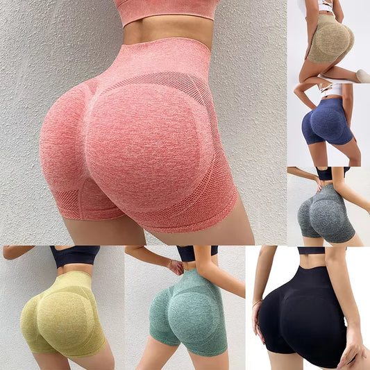 1/2PCS Women Shorts Sports For Women New Cycling Jogging Fitness High Waist Push Up Gym Shorts Leggings Women Yoga Clothing