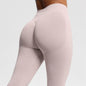 2025 Bum Shaping Leggings Impact Women Seamless Sports Yoga Pants Low Ribbed Band Gym clothes Fitness Workout Scrunch Butt Tight