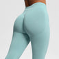 2025 Bum Shaping Leggings Impact Women Seamless Sports Yoga Pants Low Ribbed Band Gym clothes Fitness Workout Scrunch Butt Tight