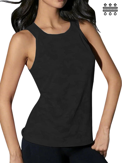 Women's Super Soft Sport Tank Tops for Women Moisture-Wicking Quick-Dry Breathable Mesh Design for Athletic Running Tennis Yog